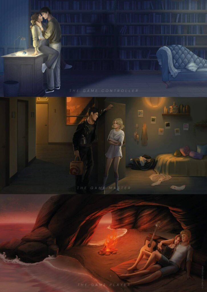 Visuel du projet The Game Player par Nora Lane