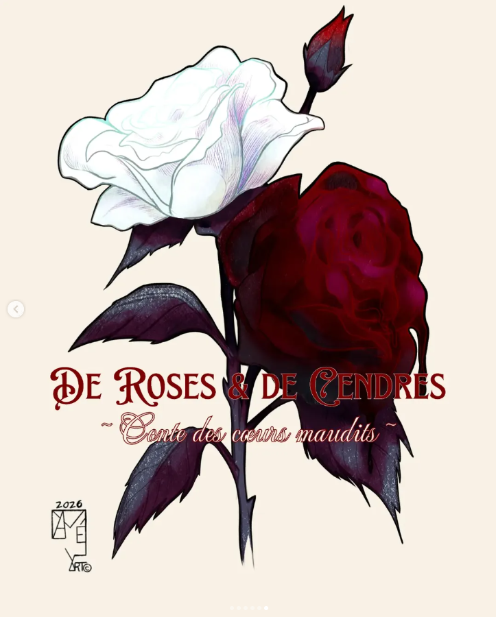 Visuel du projet De Roses et de Cendres – Conte des Cœurs Maudits