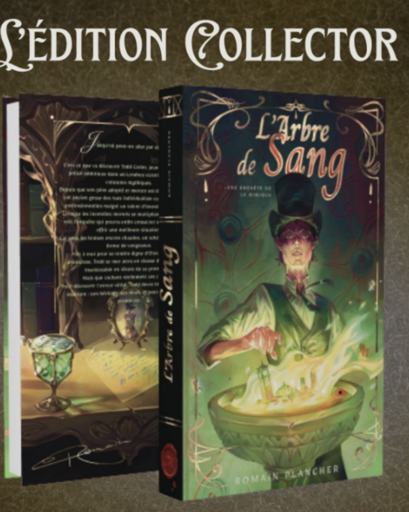 Couverture de L’Arbre de Sang – édition collector par Romain Plancher