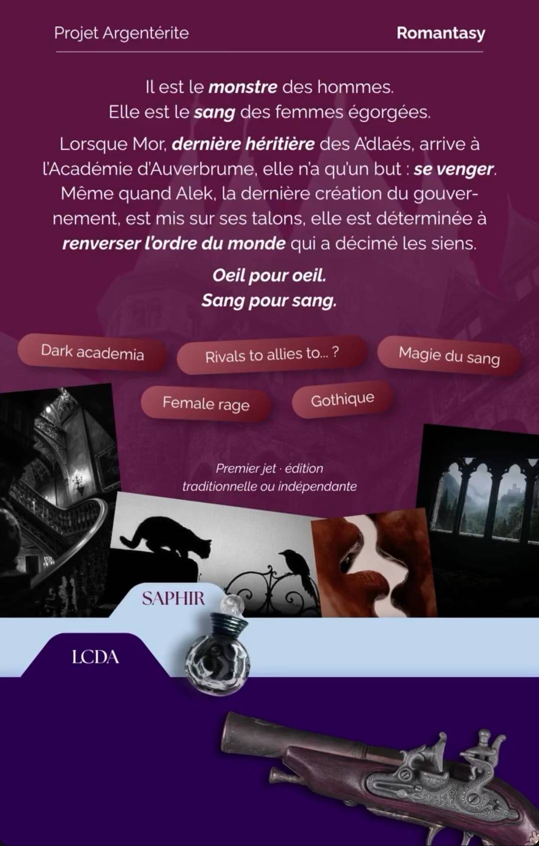 Indice du projet Projet Argentérite
